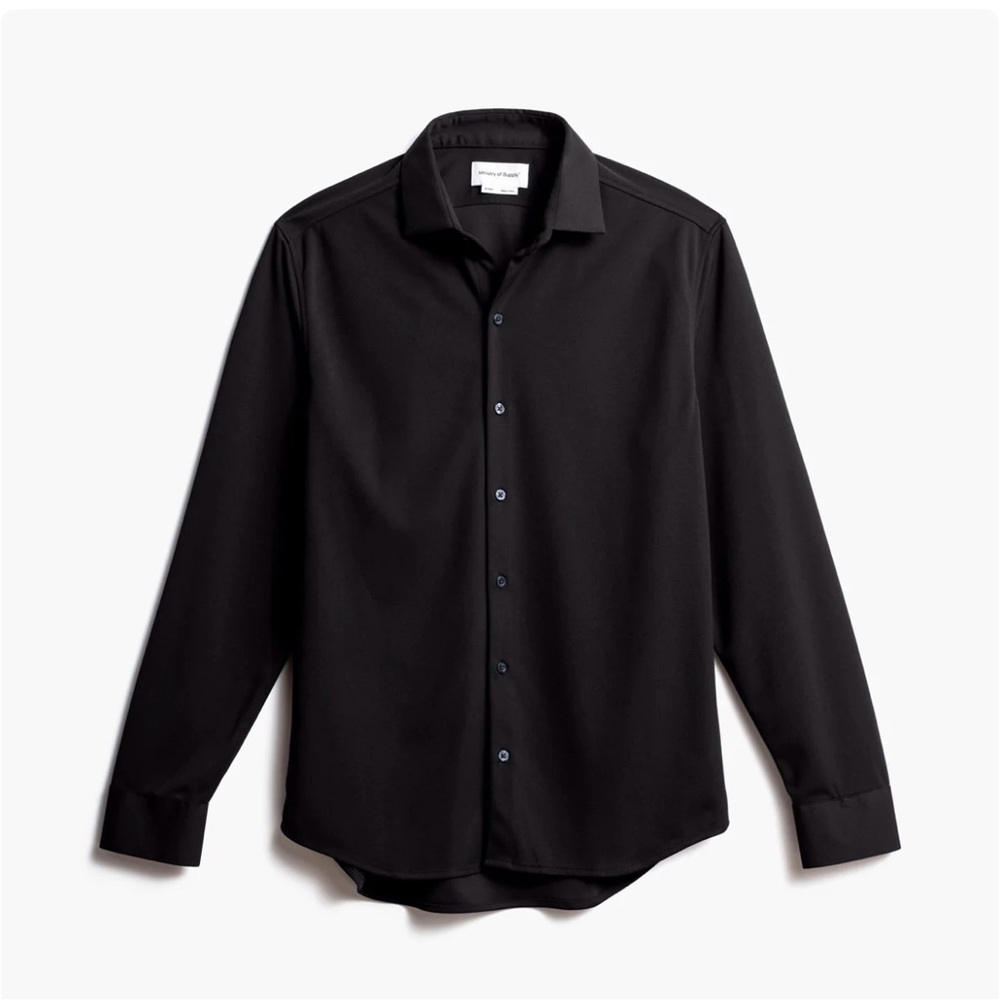 Ministry of Supply - Apollo Dress Shirt - Black - XXL
